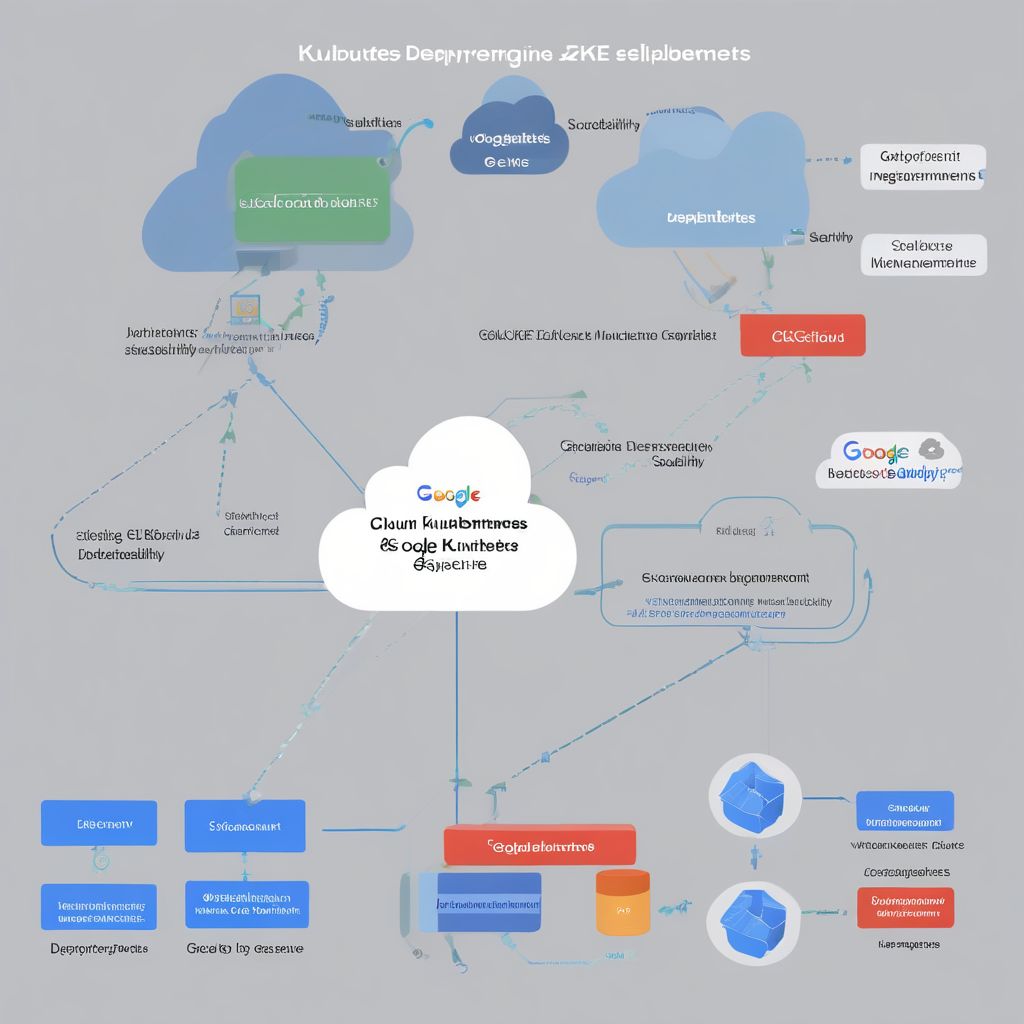 Cloud Run vs. GKE Architecture Diagram