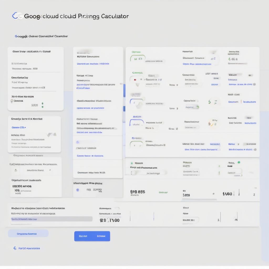 Google Cloud Pricing Calculator